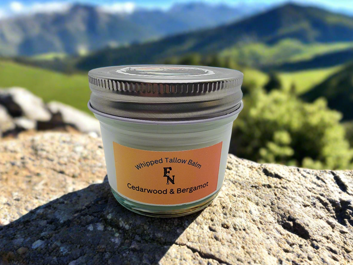 Cedarwood Bergamot Tallow Balm