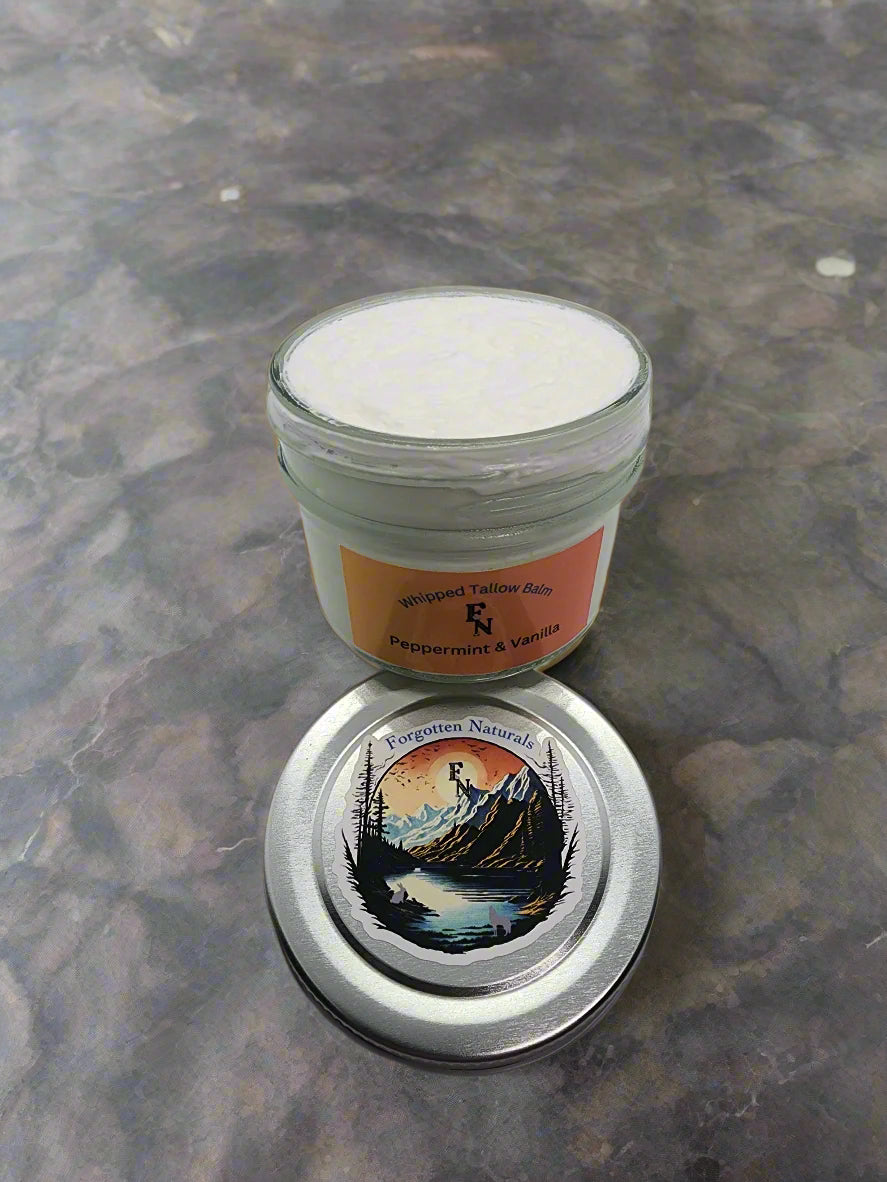 Peppermint Vanilla Tallow Balm