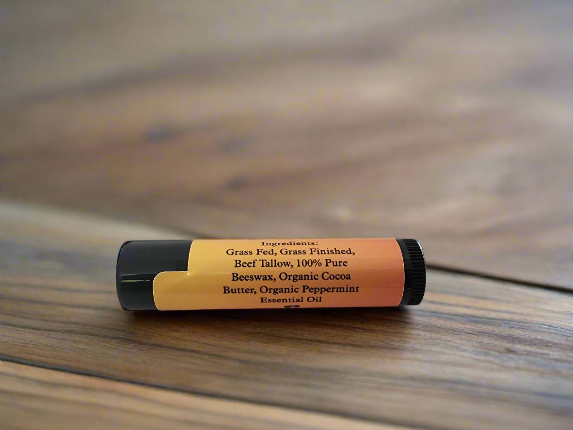 Peppermint Tallow Lip Balm