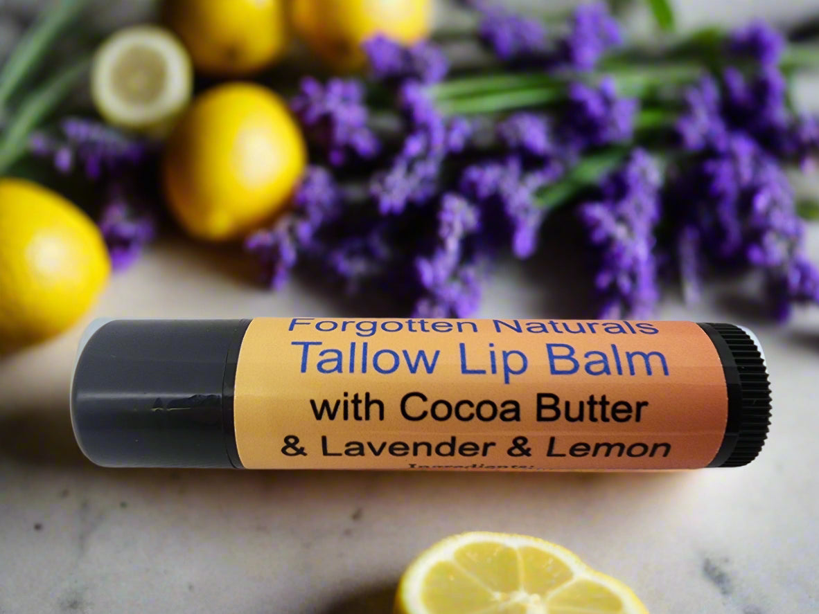 Lavender Lemon Tallow Lip Balm