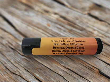 Lavender Lemon Tallow Lip Balm